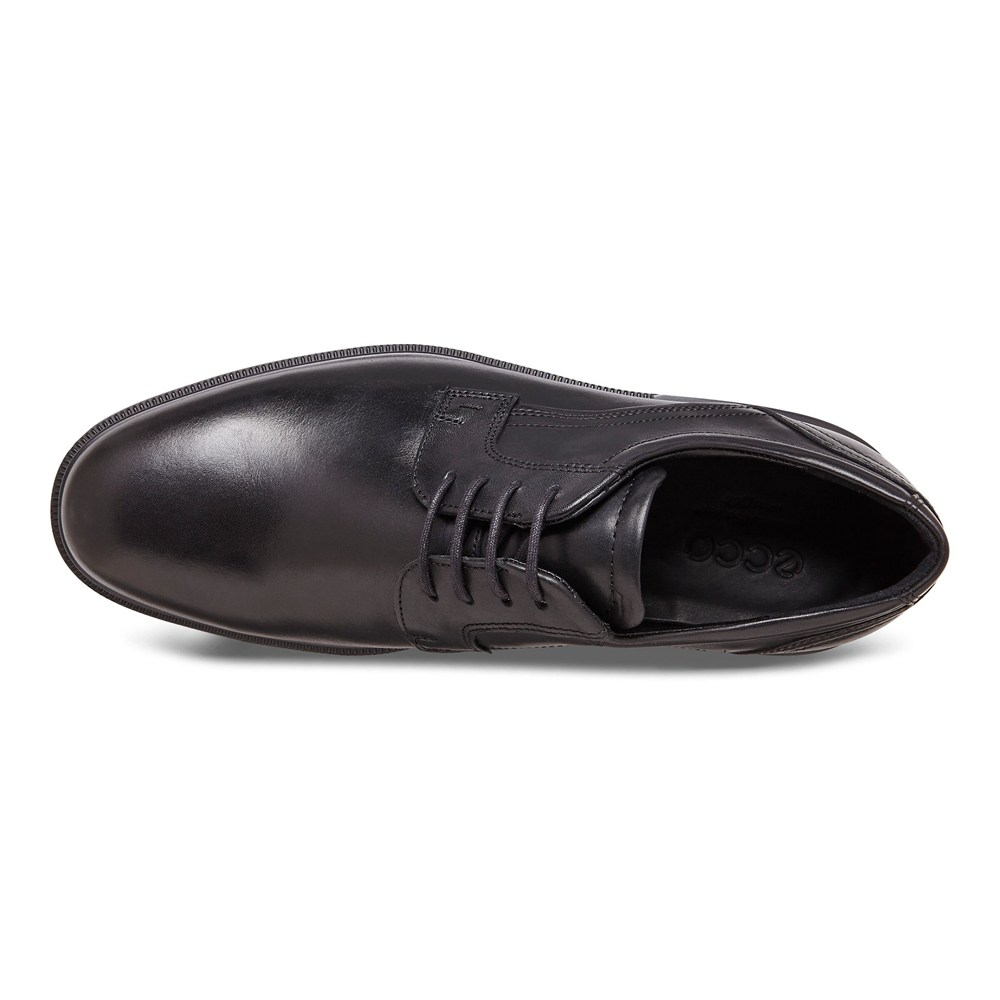 Zapatos De Vestir Hombre - ECCO Lisbon Plain Toe Tie - Negros - ZKP693517